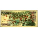5.000 złotych 1986 - WZÓR - AY 0000000 - No.0341 -