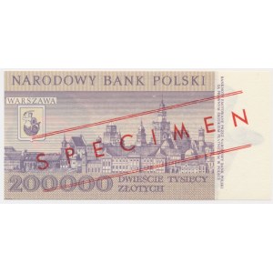 200.000 złotych 1989 - WZÓR - A 0000000 - No.0756 -
