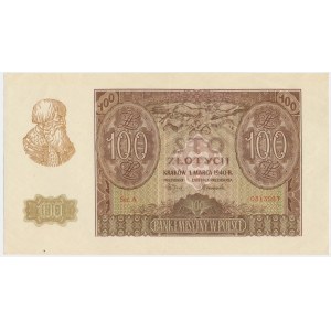 100 Zloty 1940 - A -