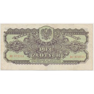 5 złotych 1944 ...owym - BC -