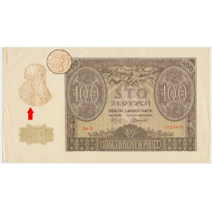 100 złotych 1940 - ZWZ - B -