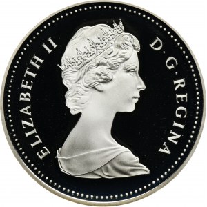 Kanada, Elżbieta II, 1 Dolar Ottawa 1984 - 150-lecie Toronto