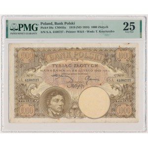 1,000 PLN 1919 - S.A - PMG 25