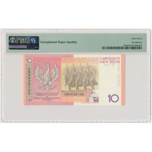 10 Gold 2008 - 90th Anniversary of the Restoration of Independence - PMG 67 EPQ
