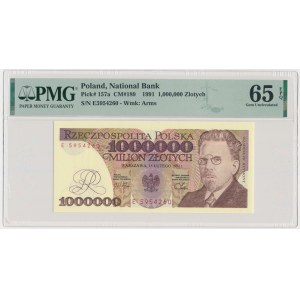 1 milion złotych 1991 - E - PMG 65 EPQ