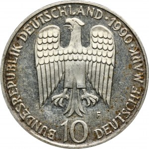 Deutschland, 10 Mark Stuttgart 1990 F