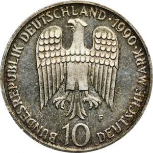 Germany, 10 Mark Stuttgart 1990 F