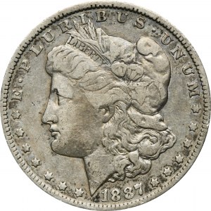USA, 1 Dollar New Orlean 1887 O - Morgan