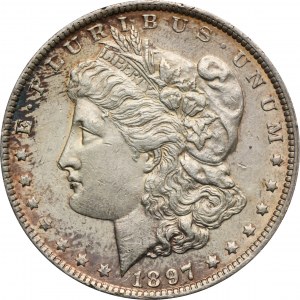 USA, 1 Dollar Philadelphia 1897 - Morgan