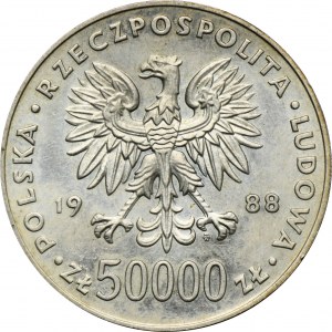 50,000 PLN 1988 Pilsudski