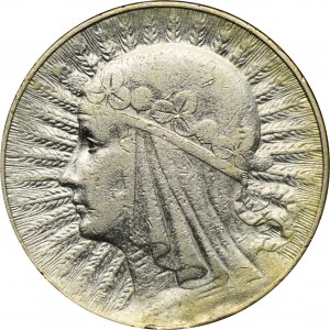 Głowa Kobiety, 10 złotych Warszawa 1932