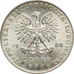 50.000 złotych 1988 Piłsudski