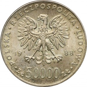 50.000 złotych 1988 Piłsudski