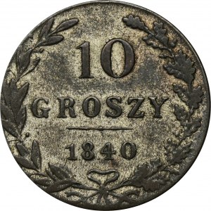 10 groszy Warszawa 1840 MW