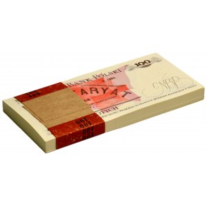 Bank 100 zloty parcel 1986 - NY - (100 pieces).