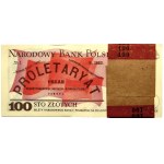 Paczka bankowa 100 złotych 1986 - NY - (100 szt.)