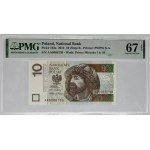 10 złotych 2012 - AA - PMG 67 EPQ