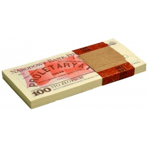 Paczka bankowa 100 złotych 1986 - NY - (100 szt.)
