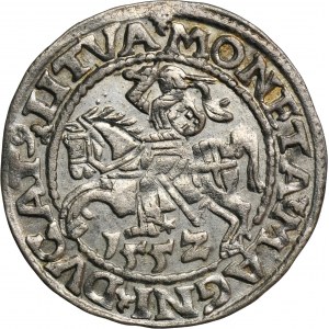 Sigismund II August, 1/2 Groschen Vilnius 1552 - LI/LITVA