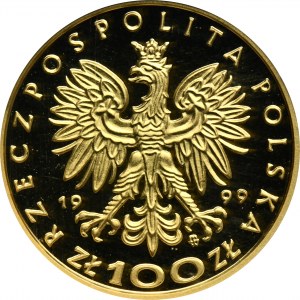 100 złotych 1999 Zygmunt II August - GCN PR69