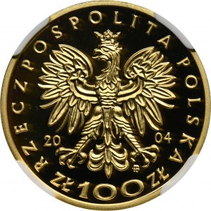 100 złotych 2004 Przemysł II - NGC PF69 ULTRA CAMEO