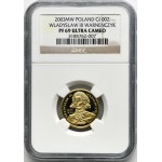 100 złotych 2003 Władysław III Warneńczyk - NGC PF69 ULTRA CAMEO