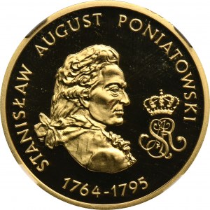 100 złotych 2005 Stanisław August Poniatowski - NGC PF69 ULTRA CAMEO