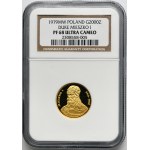 2.000 Gold 1979 Mieszko I - NGC PF68 ULTRA CAMEO