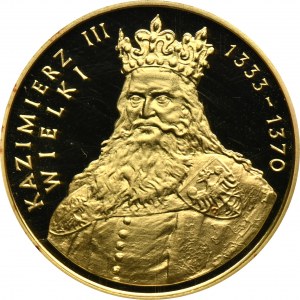 100 gold 2002 Casimir III the Great - GCN PR69