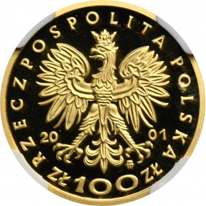 100 złotych 2001 Bolesław III Krzywousty - NGC PF67 ULTRA CAMEO