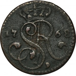 Poniatowski, Groschen Krakau 1768 G