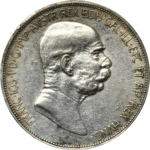 Österreich, Franz Joseph I., 5 Kronen Wien 1908