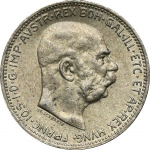 Austria, Franz Josef I, 1 Corona Wien 1915