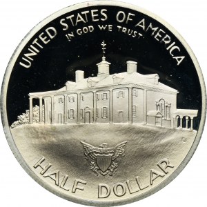 USA, 1/2 Dollar San Francisco 1982 S - 250th Birth Anniversary of George Washington