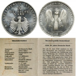 Set, Deutschland, 10 Mark (2 Stück)