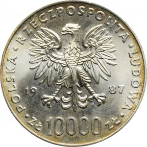 10,000 zloty 1987 John Paul II