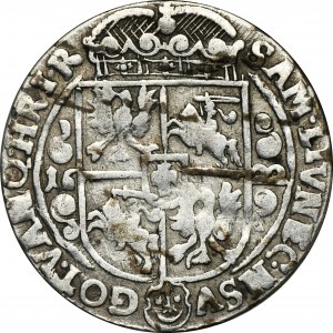 Sigismund III Vasa, 1/4 Thaler Bromberg 1622 - UNLISTED