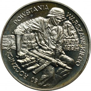 PLN 100,000 1994 50th anniversary of the Warsaw Uprising