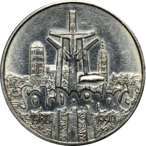 100.000 złotych 1990 Solidarność - TYP A