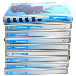 Leuchtturm-Münzschachtel-Set (9 Stück)