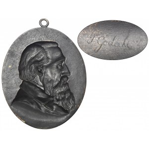 Plaque Józef Ignacy Kraszewski 1879 - Godecki