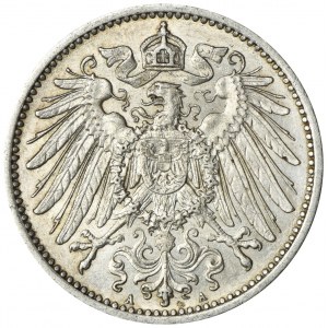Deutschland, Königreich Preußen, Wilhelm II, 1 Mark Berlin 1915 A