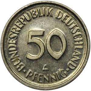 Niemcy, 50 Fenigów Berlin 1990 A