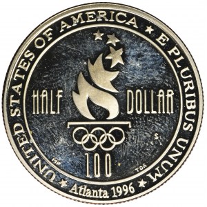 USA, 1/2 Dollar 1996 XXVI Olympiad