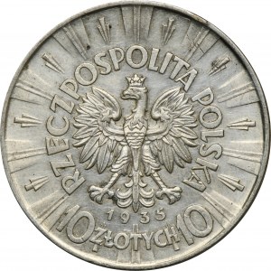 Piłsudski, 10 złotych 1935