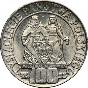 100 Zloty 1966 Mieszko und Dąbrówka