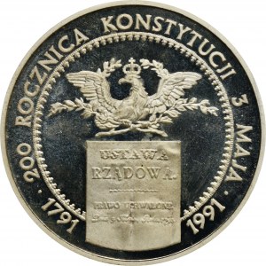 200.000 PLN 1991 200. Jahrestag der Verfassung vom 3. Mai 1791-1991