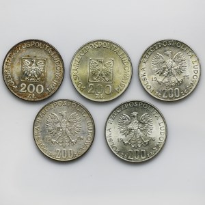 Set, 200 zloty (5 pcs.)