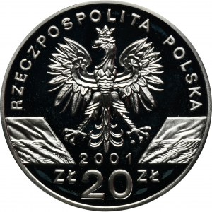 20 złotych 2001 Paź królowej