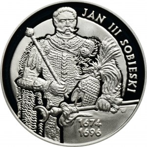 10 gold 2001 John III Sobieski, half figure